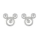 Mickey Mouse Swirl Icon Earrings by Rebecca Hook