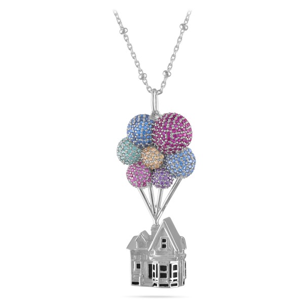 Up House Pendant Necklace by Rebecca Hook
