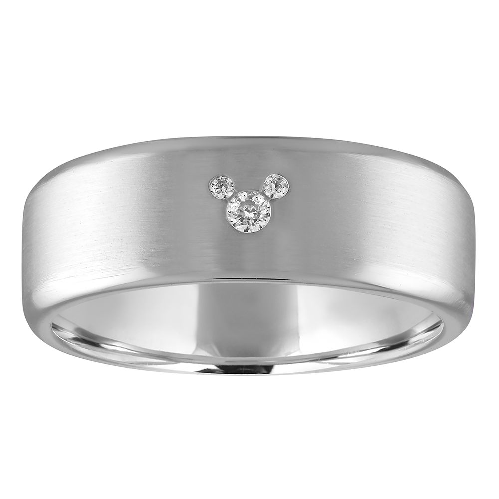 Mickey Mouse Icon Band Ring for Men by Rebecca Hook Official shopDisney