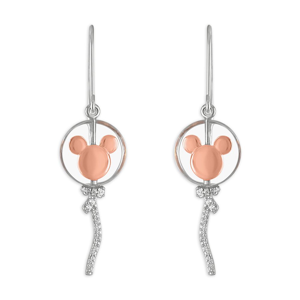 Mickey Mouse Balloon Earrings by Rebecca Hook