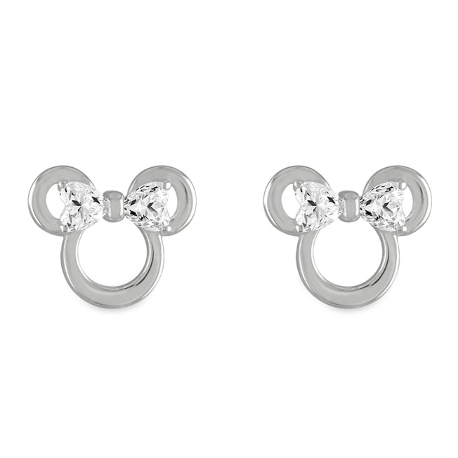 Minnie Mouse Icon Earrings by Rebecca Hook