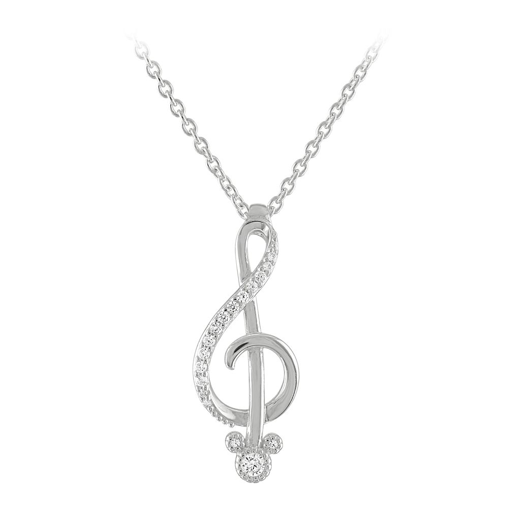 Mickey Mouse Music Necklace by Rebecca Hook Official shopDisney