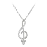 Mickey Mouse Music Necklace by Rebecca Hook