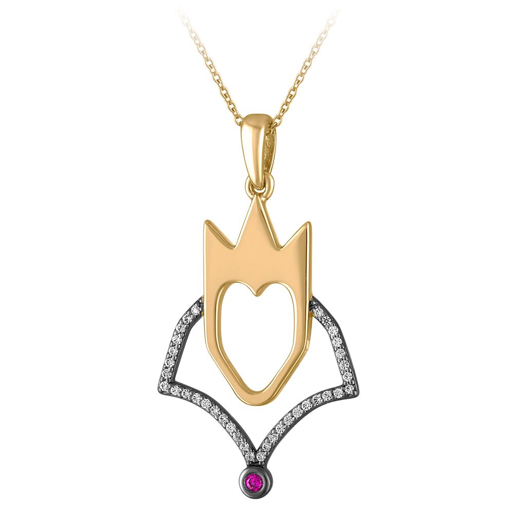 Evil Queen Pendant Necklace by Rebecca Hook