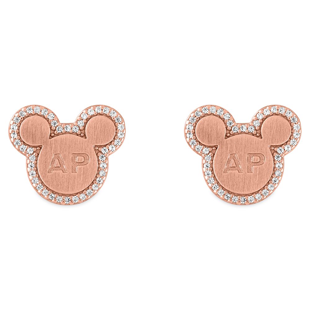 Mickey Mouse Icon Annual Passholder Pendant Earrings by Rebecca Hook