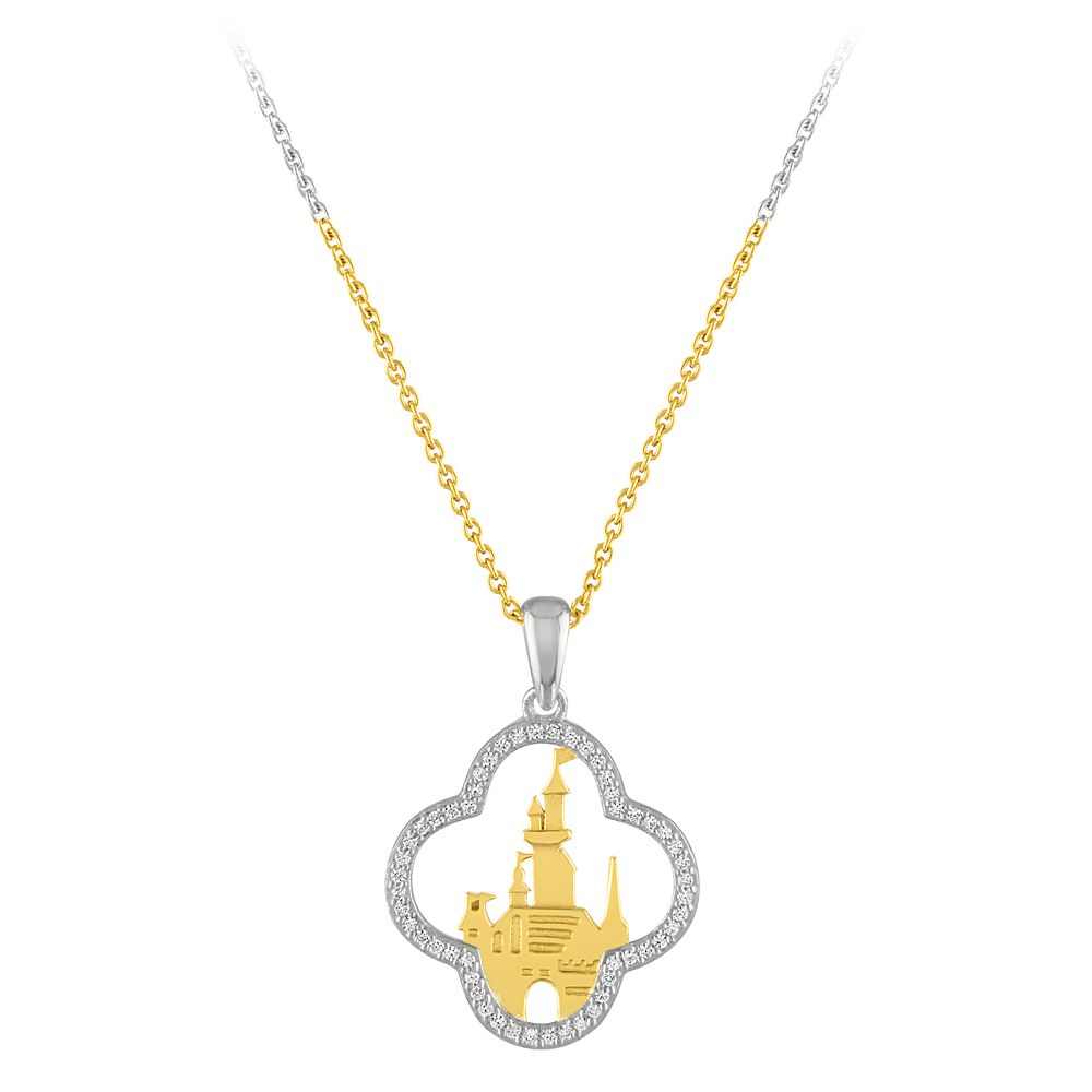 Sleeping Beauty Castle Necklace by Rebecca Hook – Disneyland