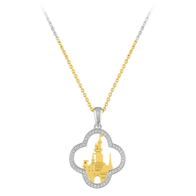 Sleeping Beauty Castle Necklace by Rebecca Hook – Disneyland