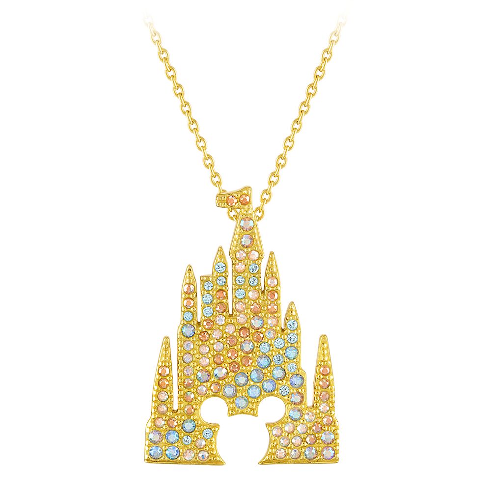 Mickey Mouse EARidescent Fantasyland Castle Necklace by Rebecca Hook Official shopDisney