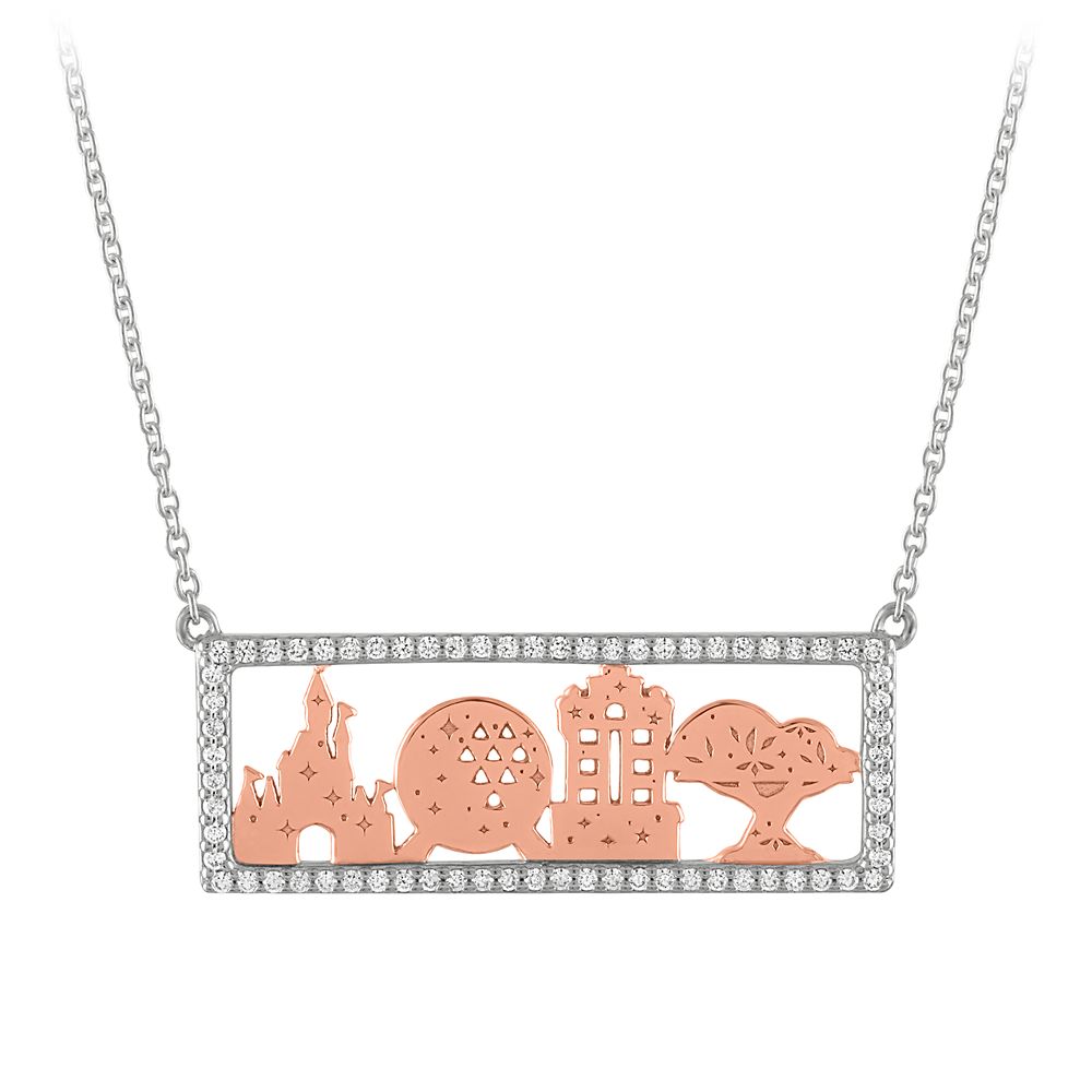 Four Parks Necklace by Rebecca Hook Walt Disney World