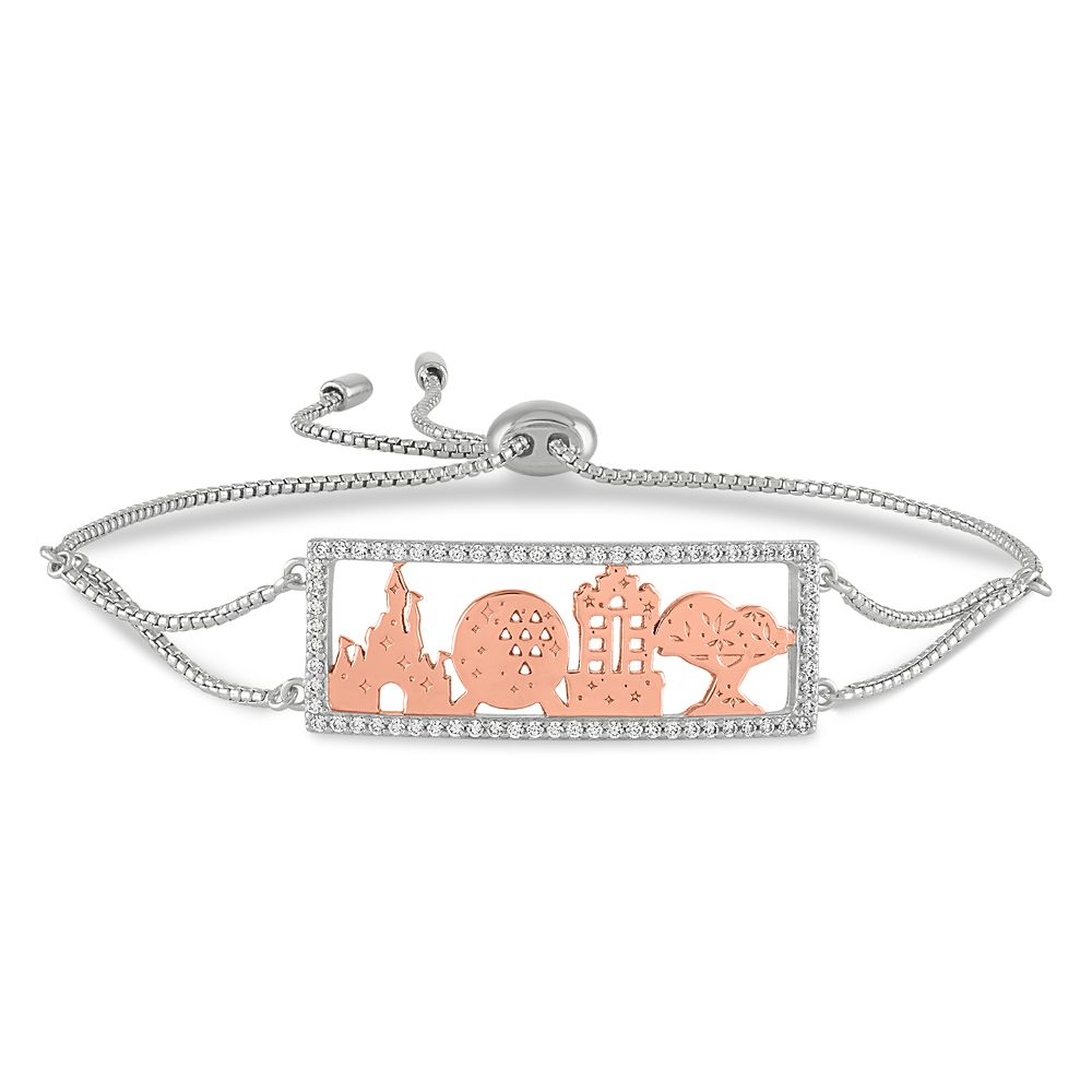 Four Parks Necklace Bolo Bracelet by Rebecca Hook Walt Disney World