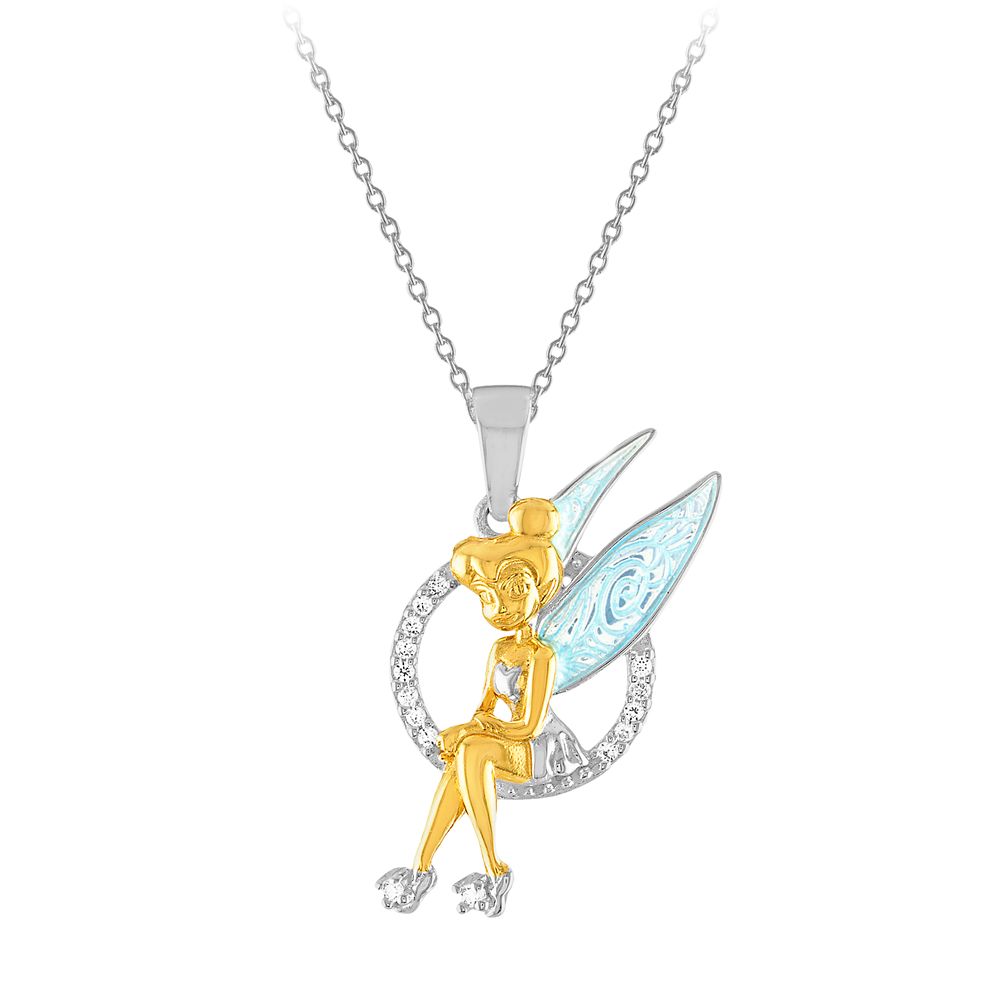 Tinker Bell Seated Necklace by Rebecca Hook  Peter Pan Official shopDisney