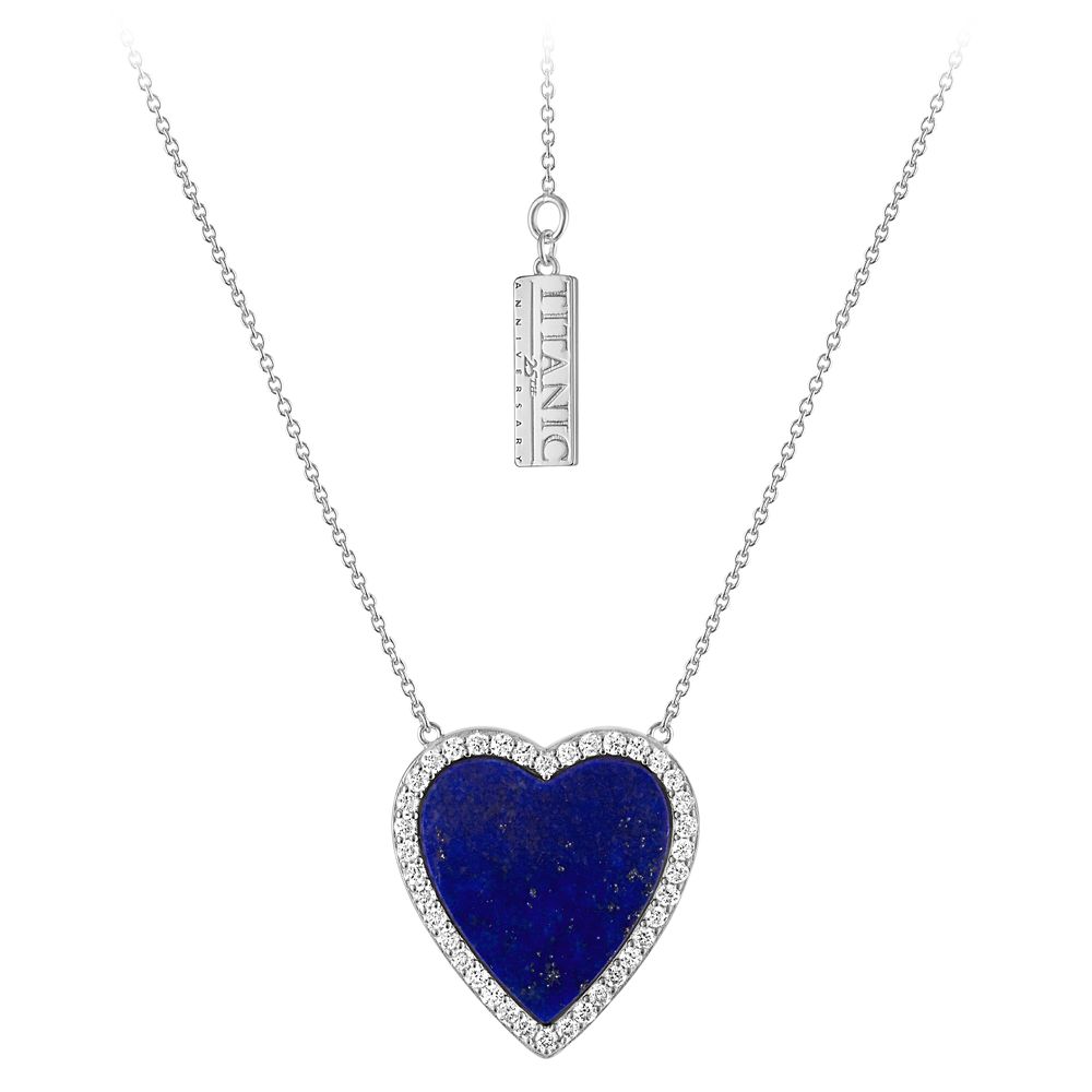 Titanic 25th Anniversary Heart of the Ocean Necklace by Rebecca Hook now available for purchase