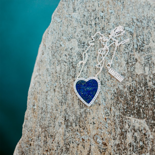 Titanic 25th Anniversary Heart of the Ocean Necklace by Rebecca Hook