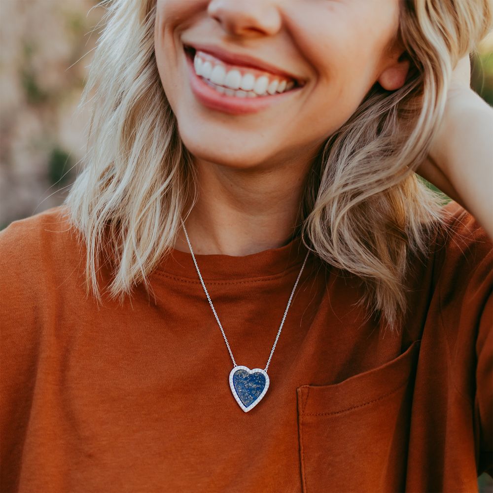 Titanic 25th Anniversary Heart of the Ocean Necklace by Rebecca Hook