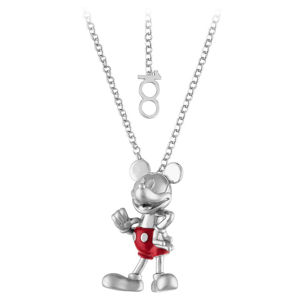 Mickey Mouse Disney100 Sterling Silver Necklace by Rebecca Hook – Purchase Online Now