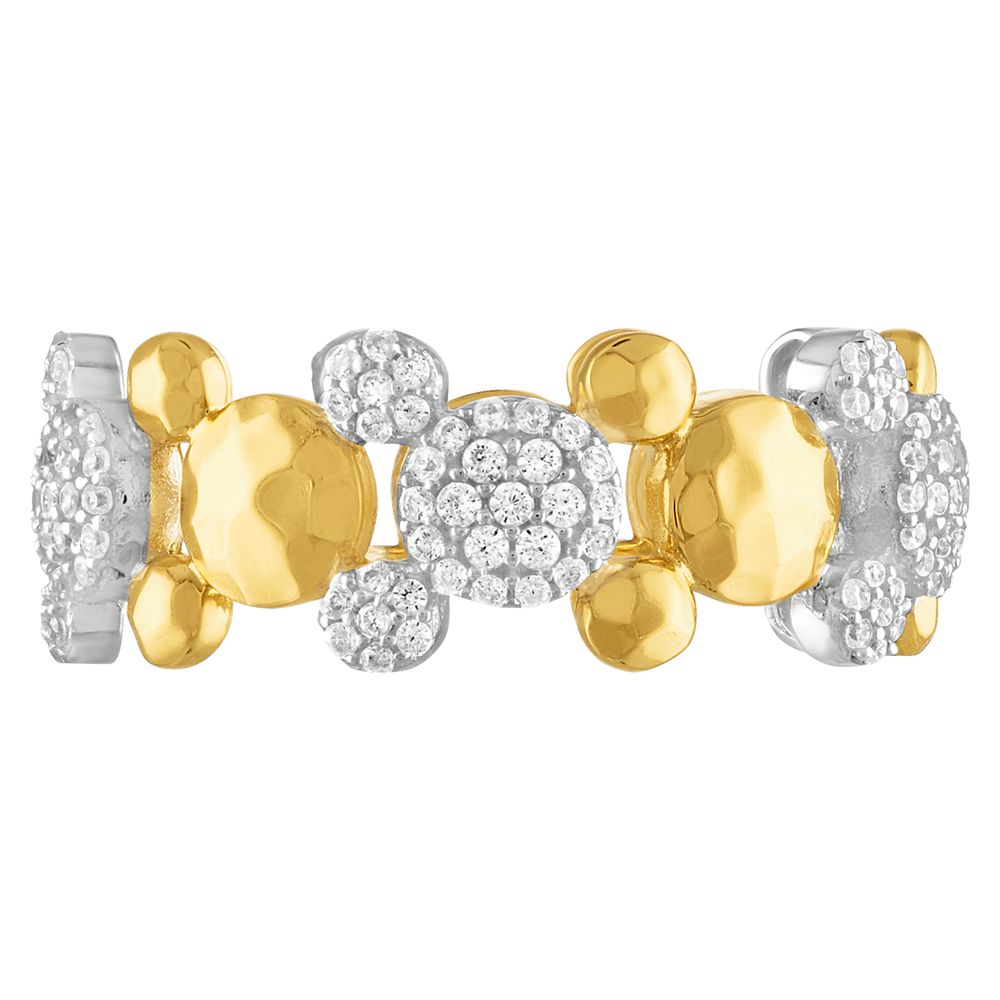 Mickey Mouse Icon Two-Tone Ring by Rebecca Hook now available