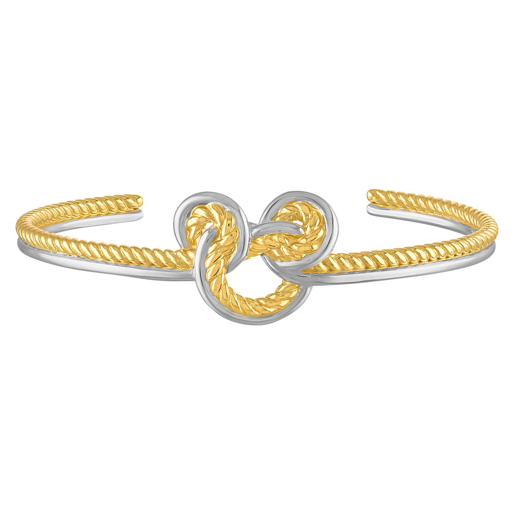 Mickey Mouse Icon Rope Cuff Bracelet by Rebecca Hook is available online