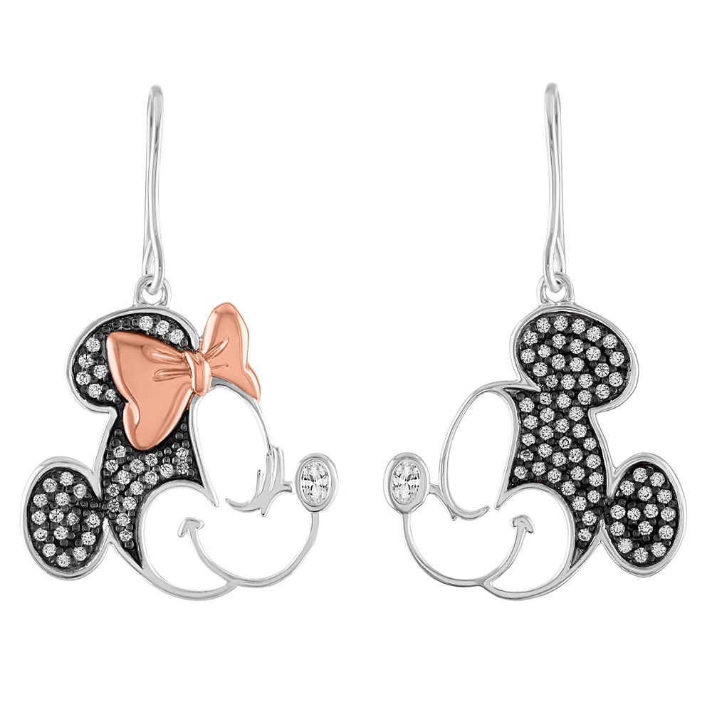 Mickey and Minnie Mouse Earrings by Rebecca Hook