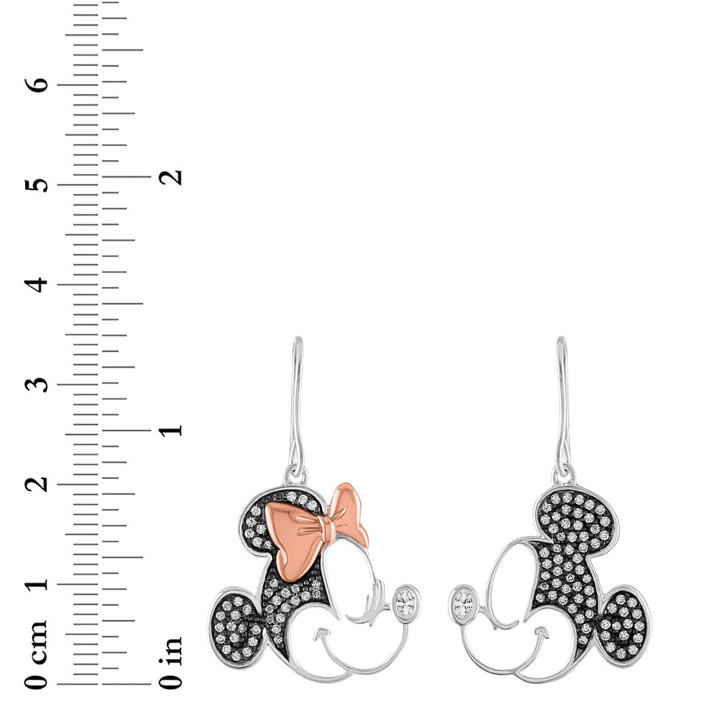 Mickey and Minnie Mouse Earrings by Rebecca Hook