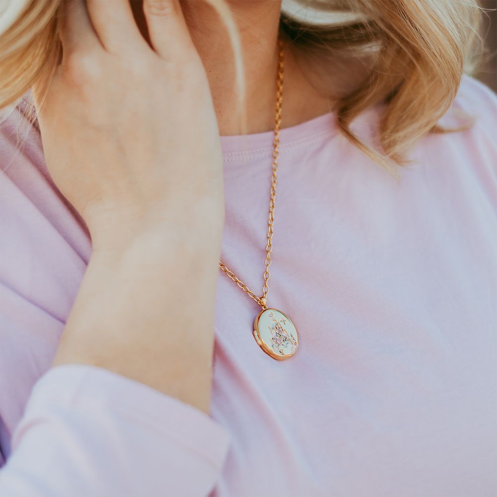 Fantasyland Castle Locket by Rebecca Hook