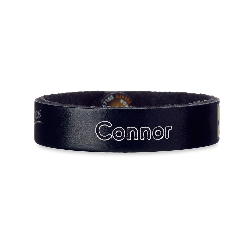 Mickey Mouse Comic Leather Bracelet – Personalizable