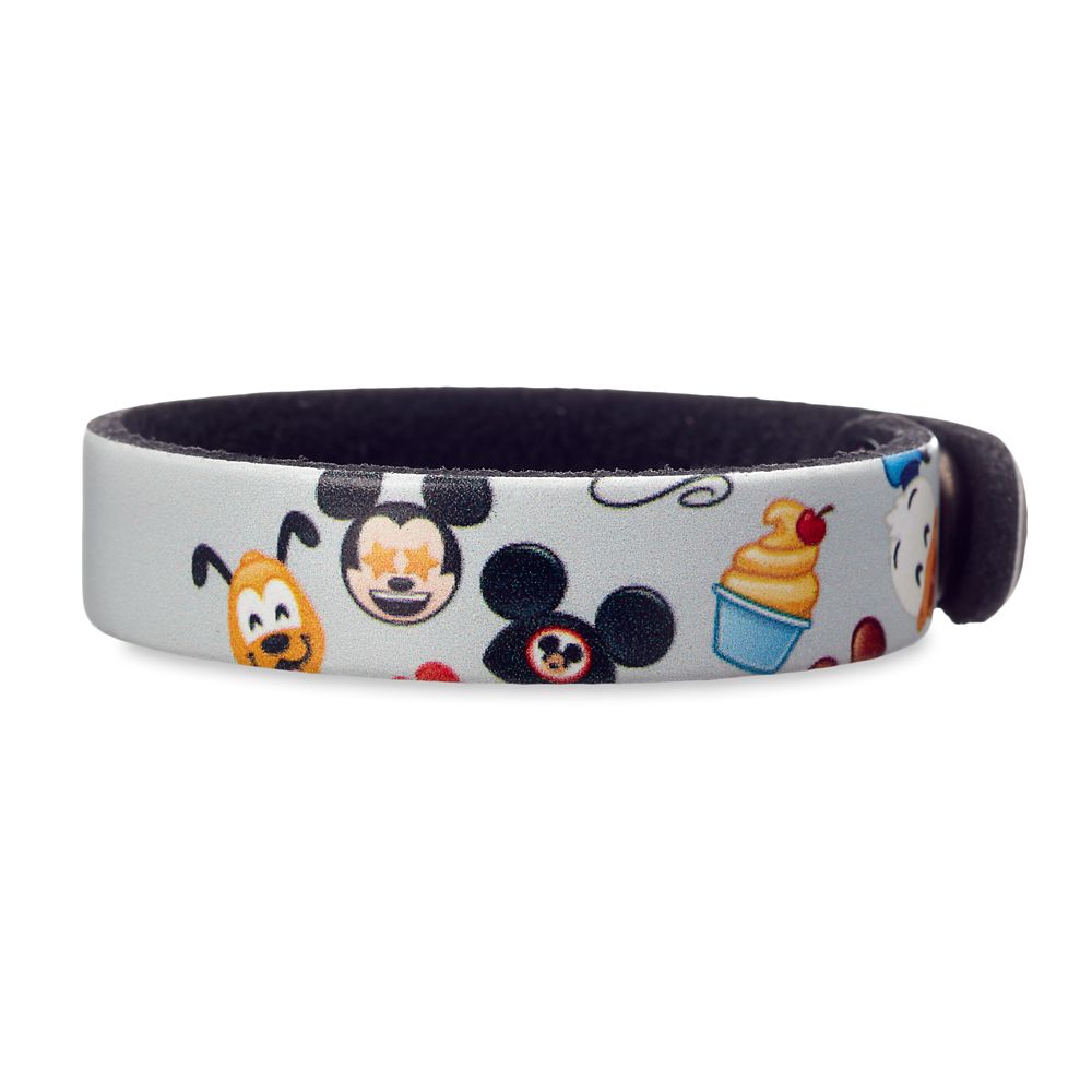 Disney Parks Emoji Leather Bracelet  Personalizable