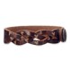 Mickey Mouse Icon Braided Leather Bracelet – Personalizable
