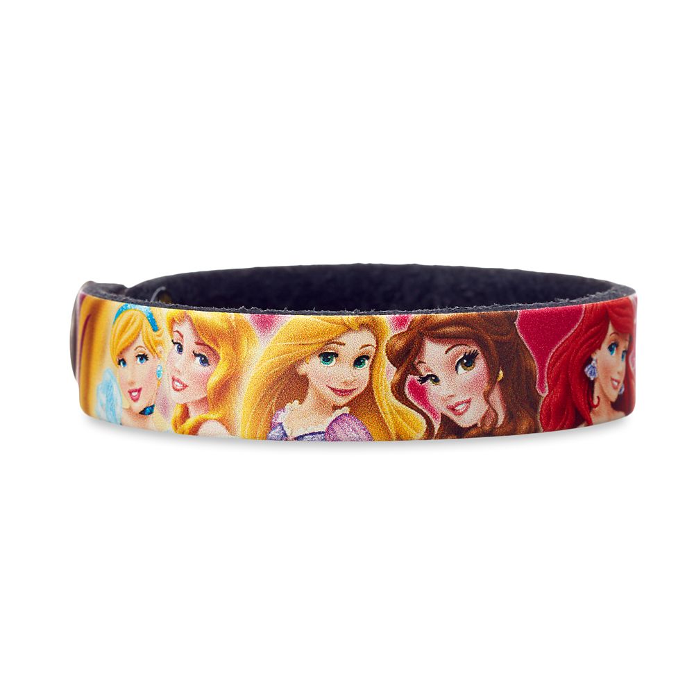 Disney Princess Leather Bracelet  Personalizable