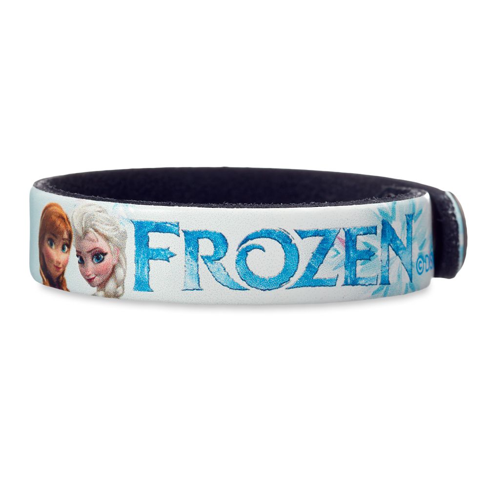 Frozen Leather Bracelet  Personalizable Official shopDisney