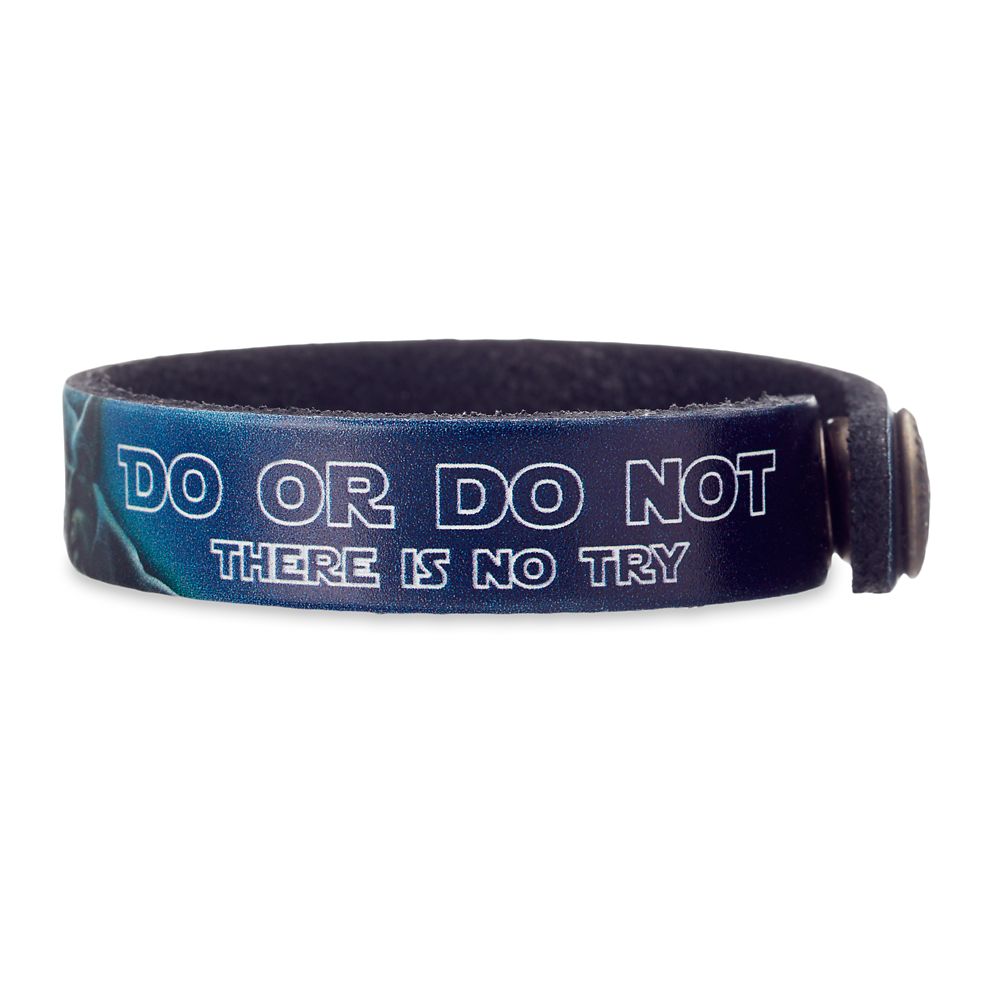 YODA Leather Bracelet  Star Wars  Personalizable Official shopDisney