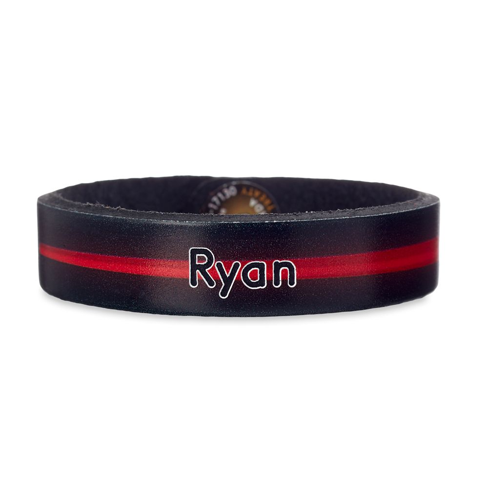 Darth Vader Leather Bracelet &ndash; Star Wars &ndash; Personalizable