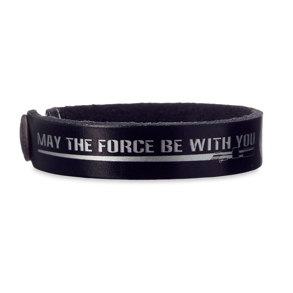 Star Wars Force Leather Bracelet  Personalizable Official shopDisney