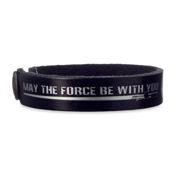 Star Wars Force Leather Bracelet – Personalizable