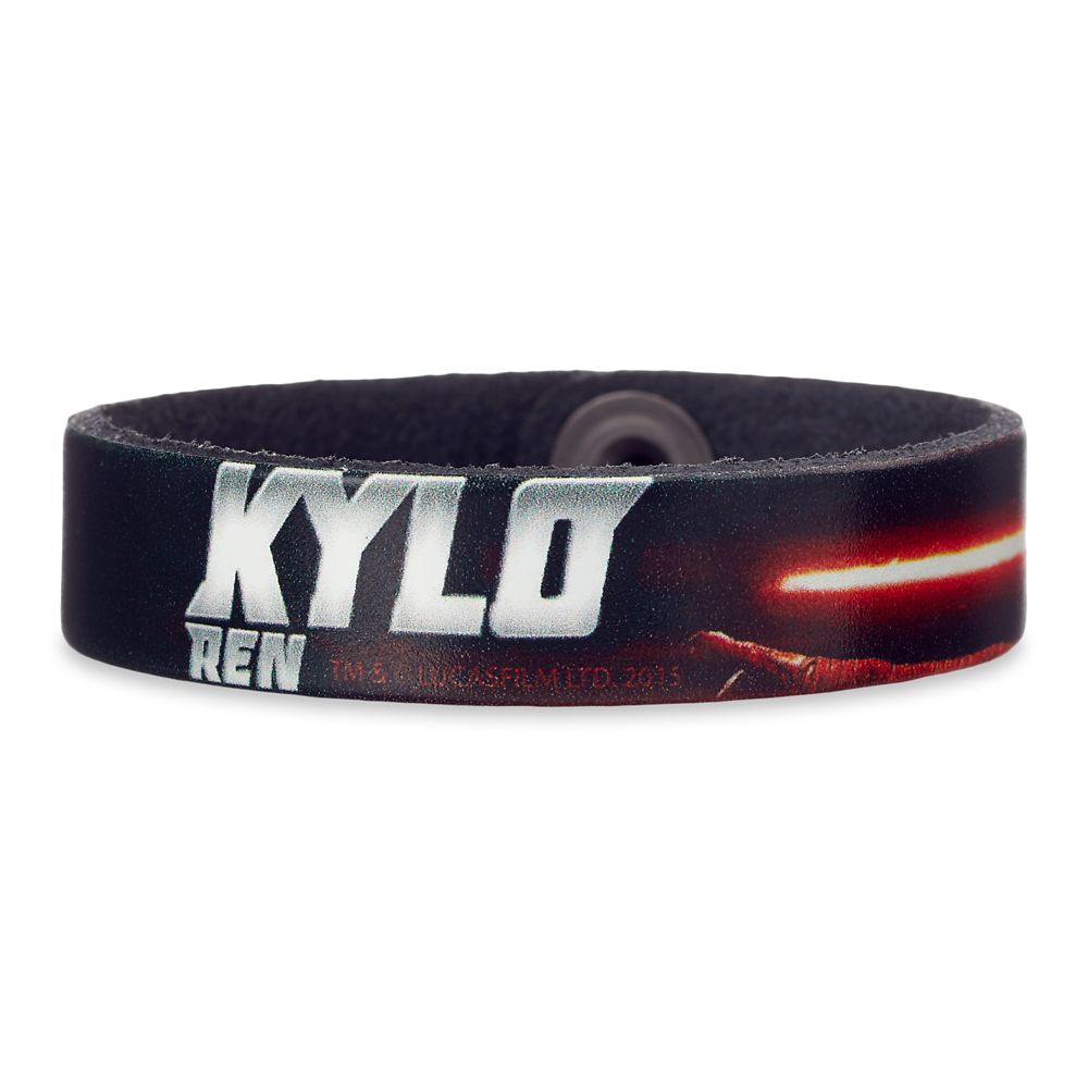 Kylo Ren Leather Bracelet  Star Wars  Personalizable Official shopDisney