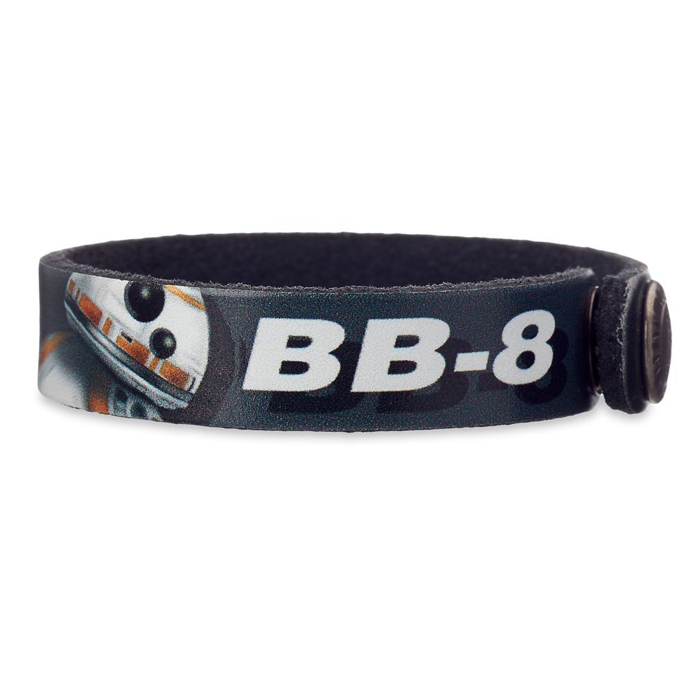 Disney BB-8 Leather Bracelet - Star Wars - Personalizable