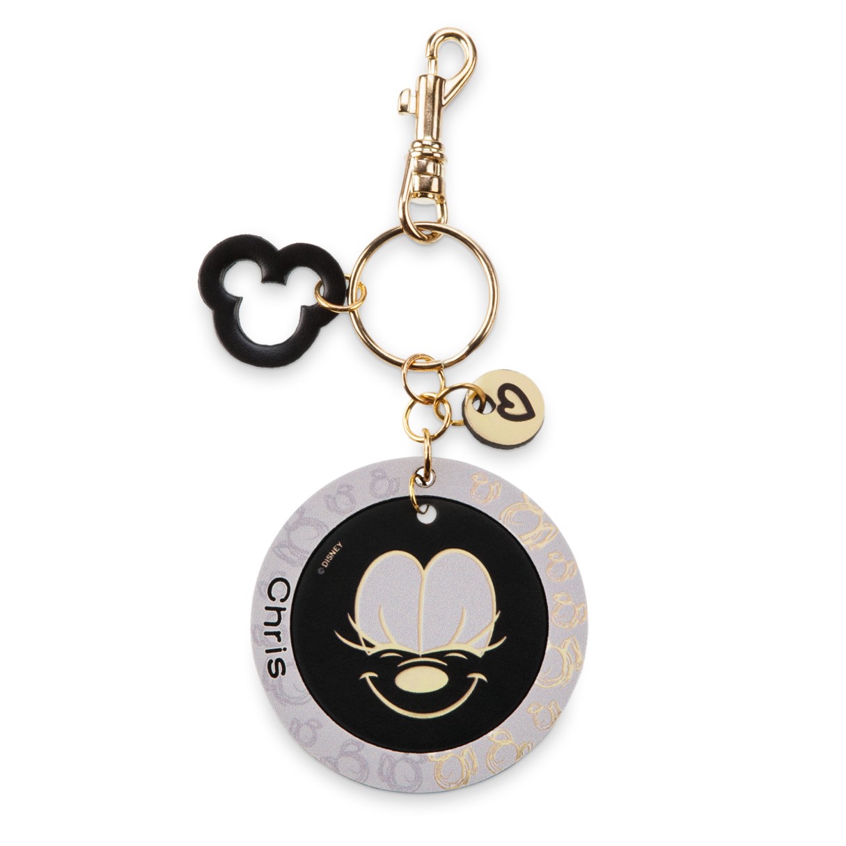  Monogram Disney Minnie Icon Ball Keychain : Clothing, Shoes &  Jewelry