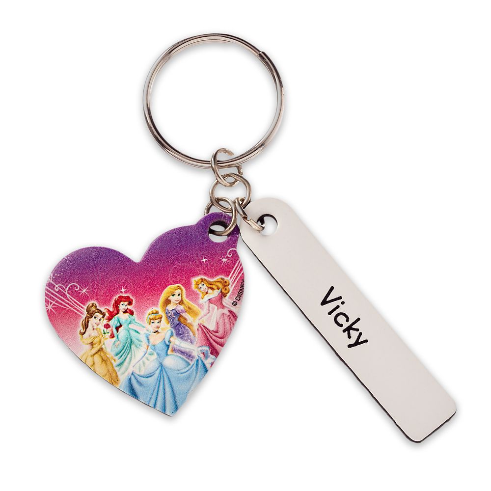 Disney Heart Shaped Keychain For Girls - Pink [+info]