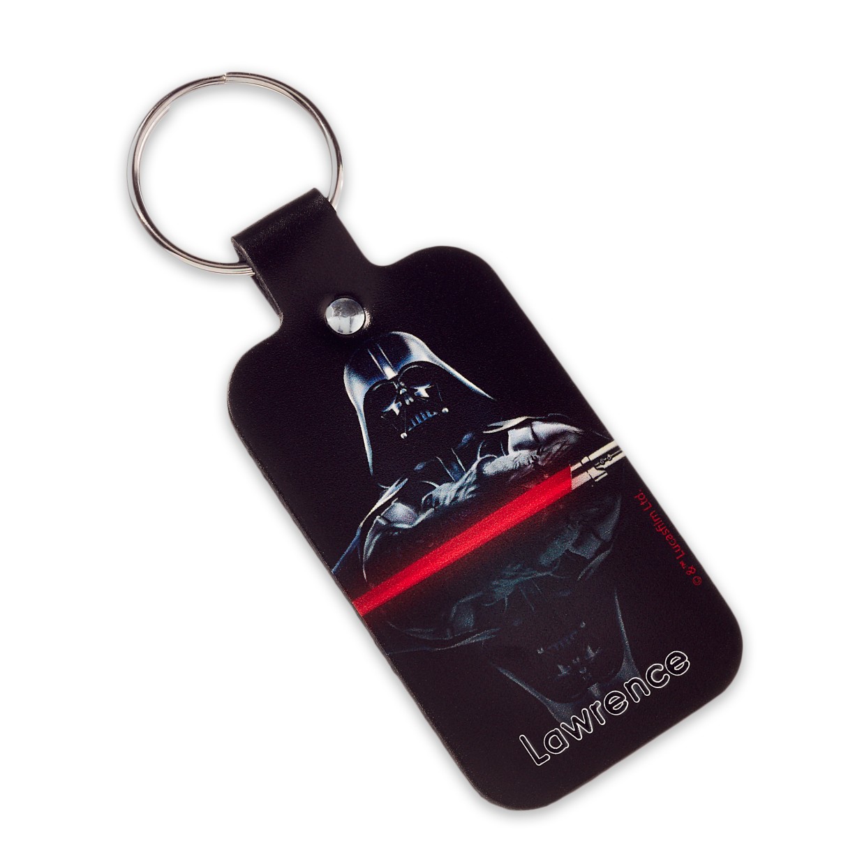 Darth Vader Leather Keychain – Star Wars – Personalizable