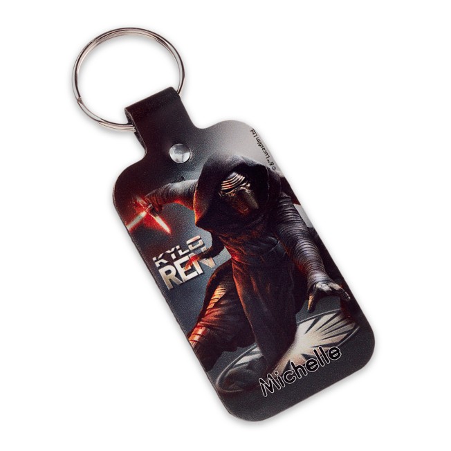 Kylo Ren Leather Keychain – Star Wars – Personalizable