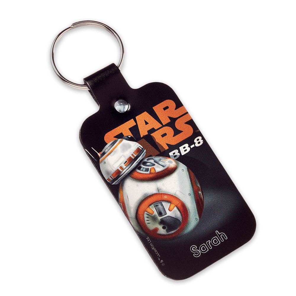 BB-8 Leather Keychain  Star Wars  Personalizable Official shopDisney