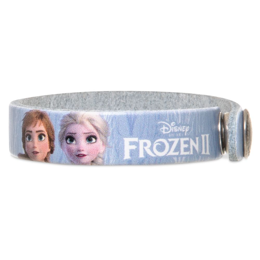 Disney Elsa and Anna Wristband by Leather Treaty ? Frozen 2 ? Personalized