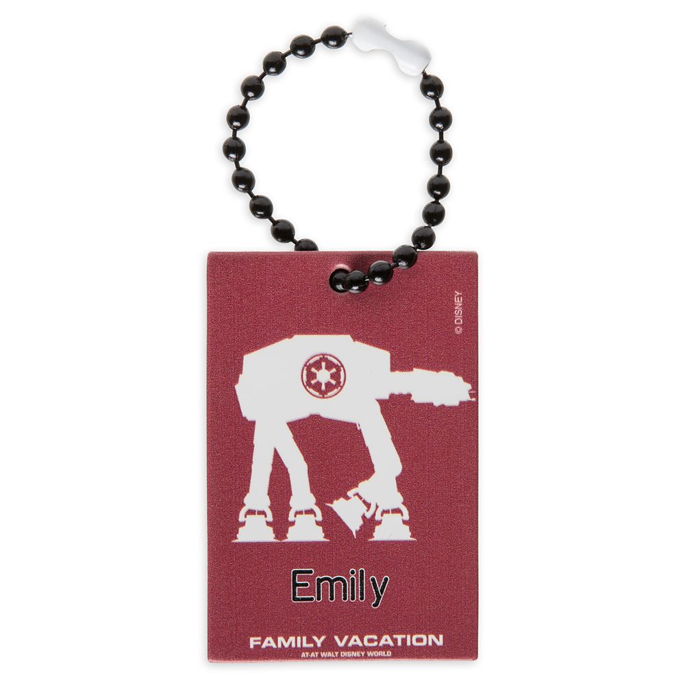 AT-AT Family Vacation Bag Tag by Leather Treaty – Walt Disney World – Customized