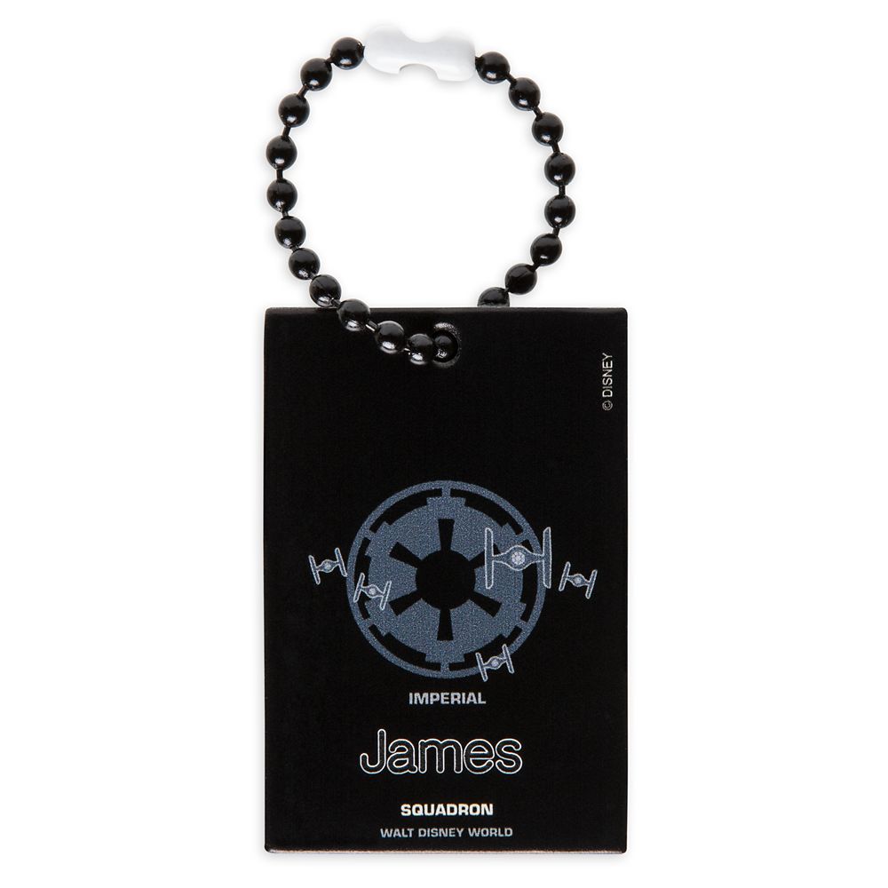 Imperial Squadron Bag Tag by Leather Treaty – Walt Disney World – Customized