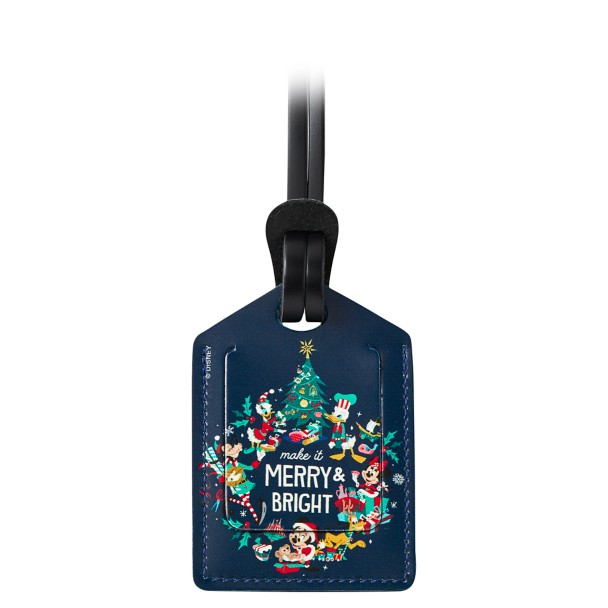 Mickey Mouse and Friends Holiday Bag Tag by Leather Treaty – Personalized