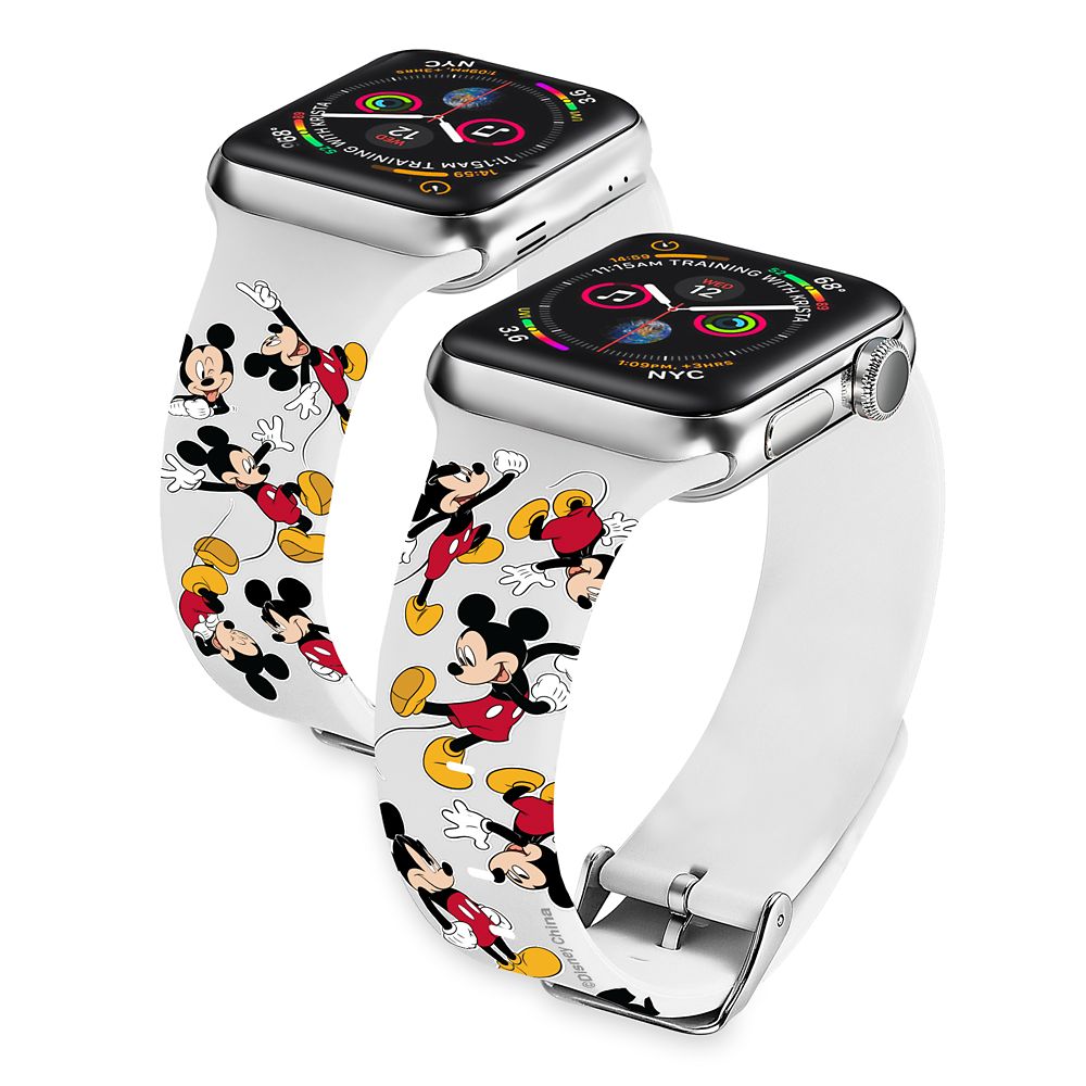 Mickey Mouse Allover Print Smart Watch Band Official shopDisney