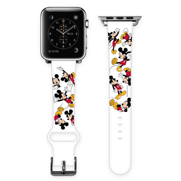 Mickey Mouse Allover Print Smart Watch Band Shopdisney