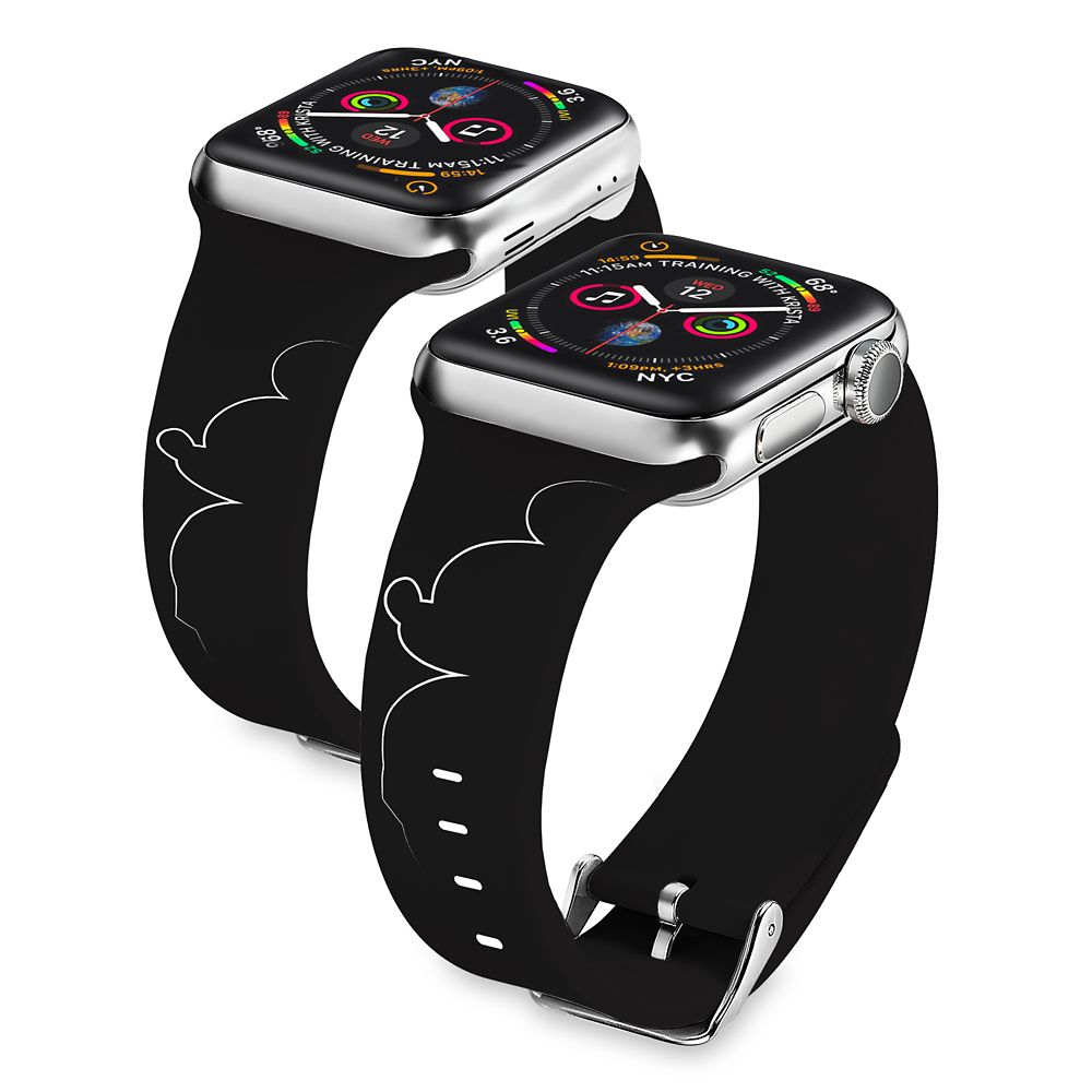 Mickey Mouse Silhouette Smart Watch Band is now available
