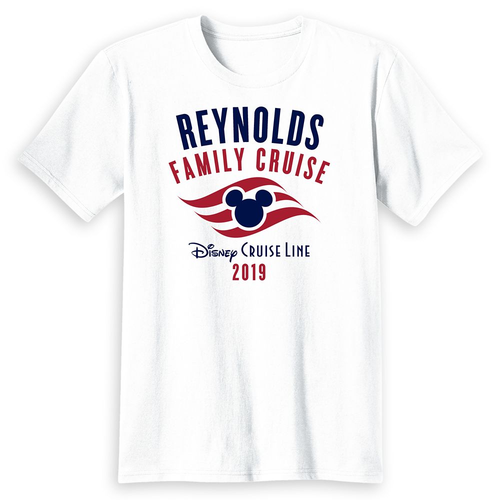 Adults' Disney Cruise Line Logo Family Cruise 2019 T-Shirt  Customized