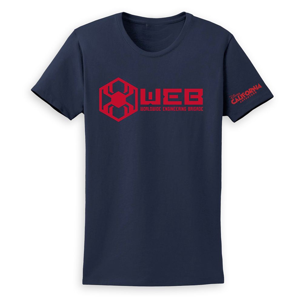W.E.B. Worldwide Engineering Brigade T-Shirt for Women – Disney California Adventure