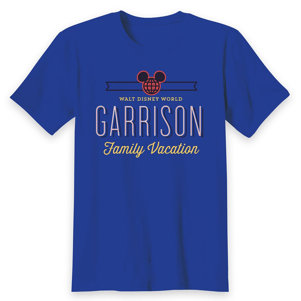 Adults Walt Disney World Family Vacation T-Shirt  Customized